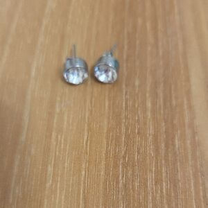 Elegant Silver Stud Earrings